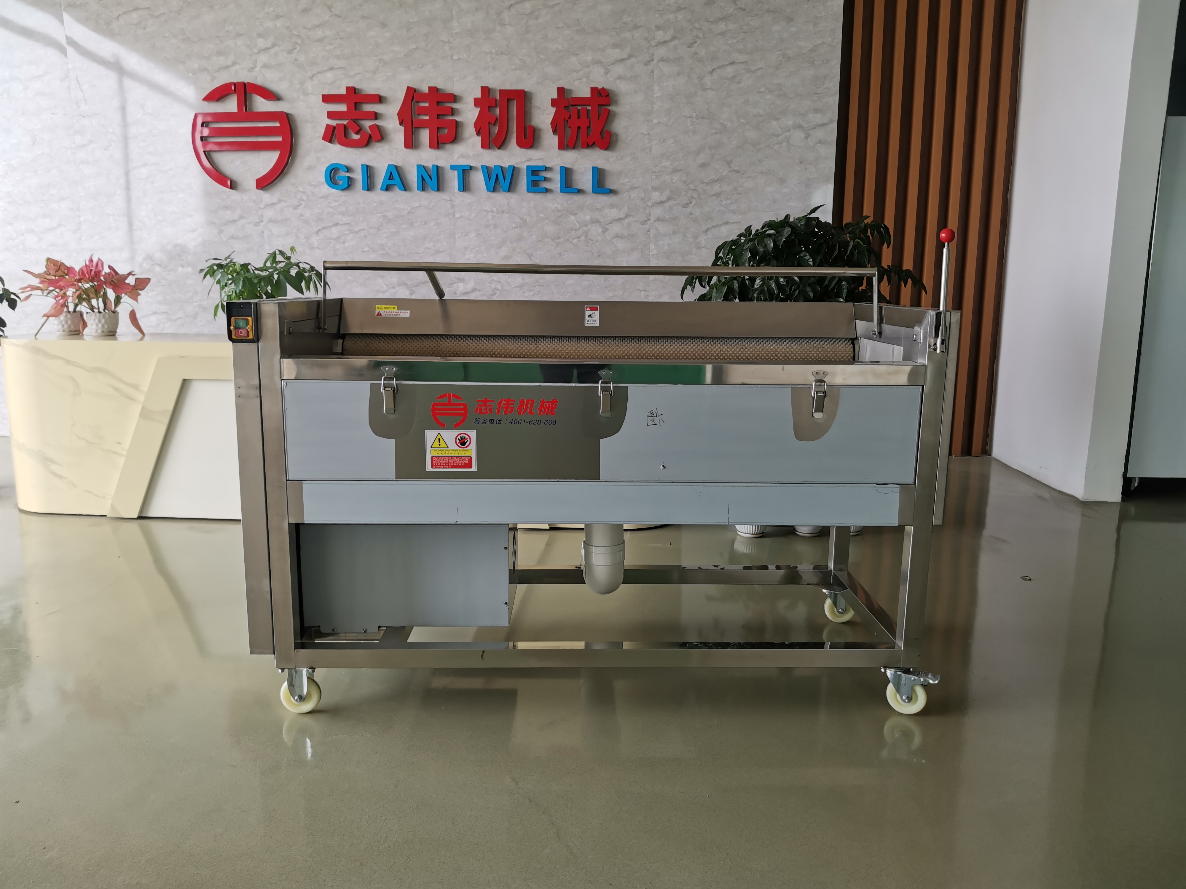 ZW-918清洗去皮機(jī)，土豆去皮機(jī)